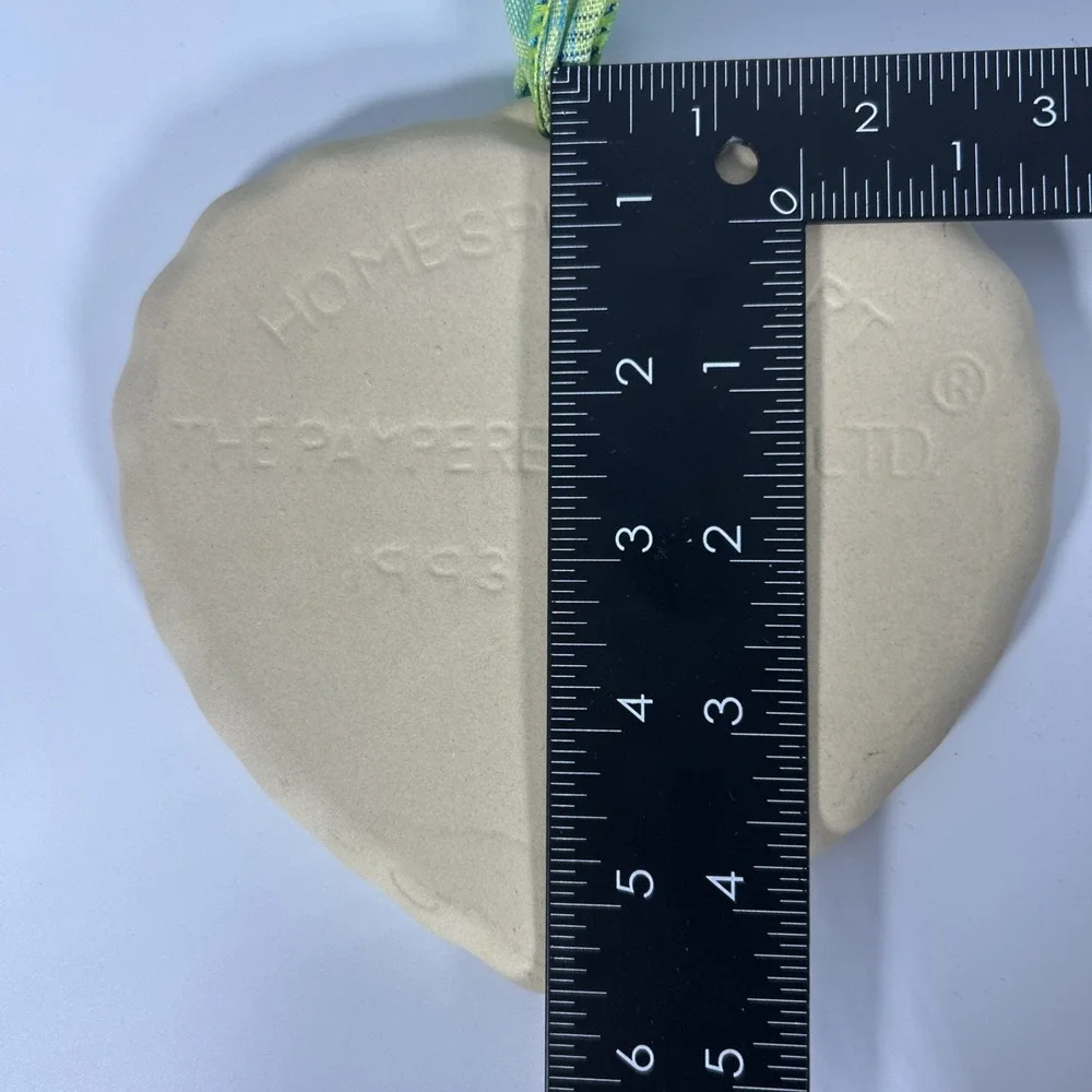Vintage 1993 Pampered‎ Chef Cookie Mold Homespun Heart